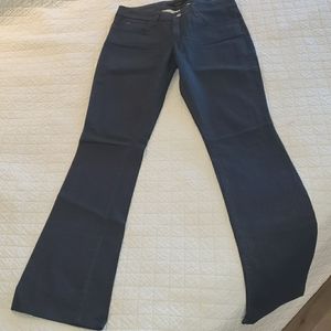 Joe's jeans dark wash bootcut jeans with shimmer, Size 27